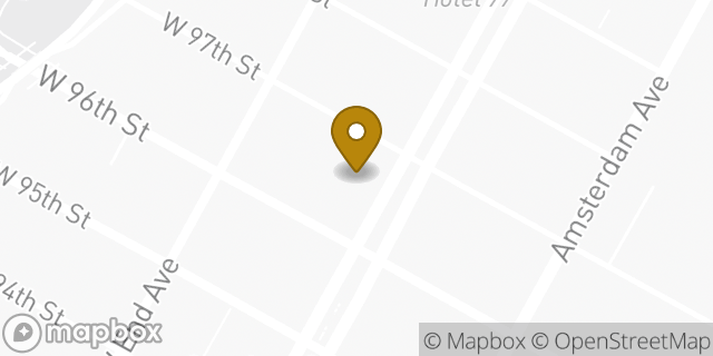 Map showing the location of Chipotle Mexican Grill in New York, NY 10025