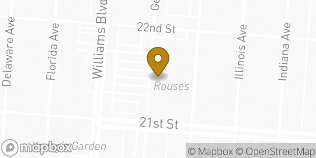 Map showing the location of Coinme in Kenner, LA 70062