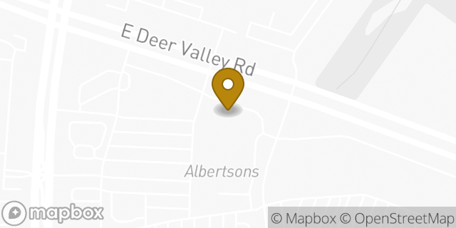 Map showing the location of The UPS Store in Phoenix, AZ 85050