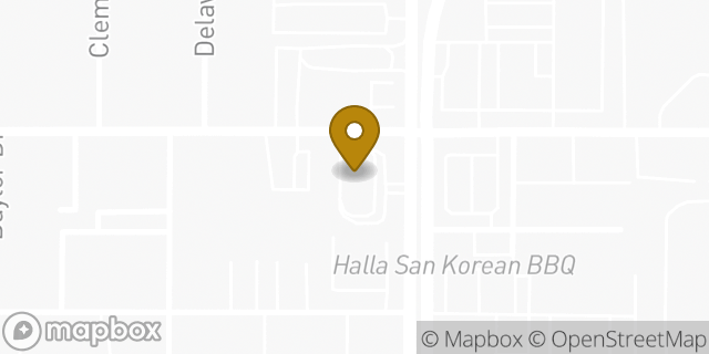 Map showing the location of McDonald's in Colorado Springs, CO 80909