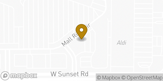 Map showing the location of Buffalo Wild Wings in Henderson, NV 89014