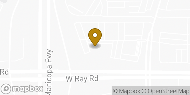Map showing the location of Planet Fitness in Chandler, AZ 85226