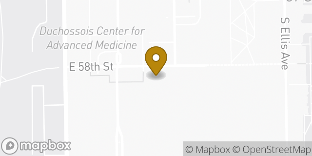 Map showing the location of Panera Bread in Chicago, IL 60637