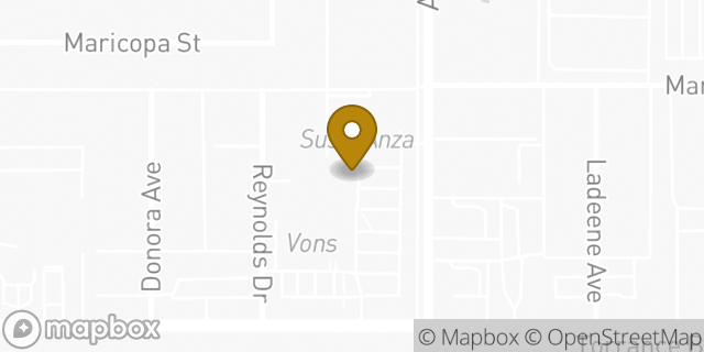 Map showing the location of AutoZone in Torrance, CA 90503