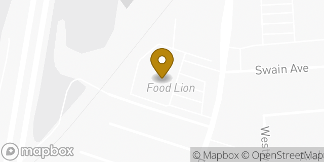 Map showing the location of Food Lion in Chesapeake, VA 23324