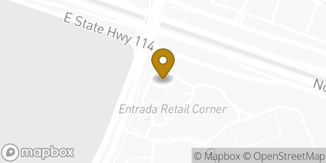 Map showing the location of Starbucks in Westlake, TX 76262