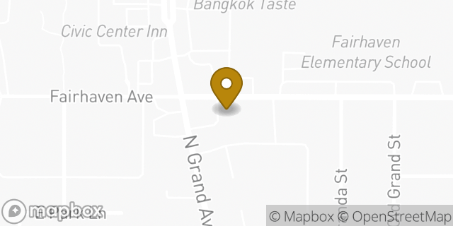 Map showing the location of Amazon Locker - Bien in Santa Ana, CA 92705