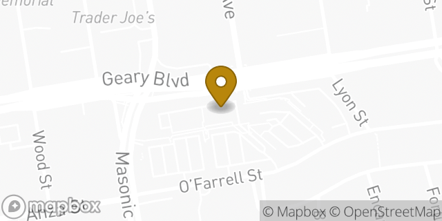 Map showing the location of UCSF at Laurel Heights Child Development Center in San Francisco, CA 94118