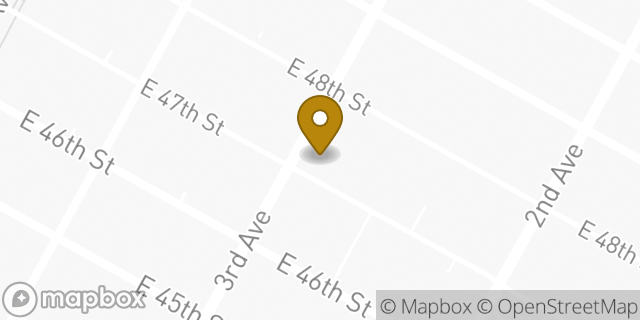 Map showing the location of CVS Pharmacy in New York, NY 10017
