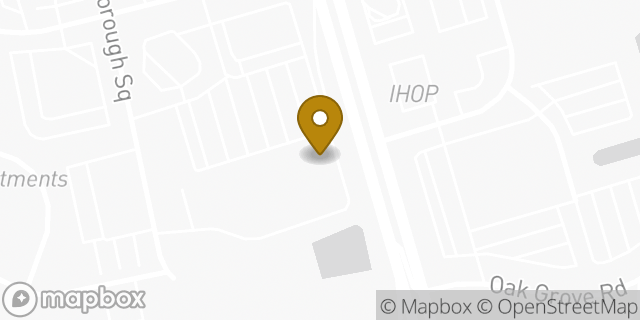 Map showing the location of The UPS Store in Chesapeake, VA 23320