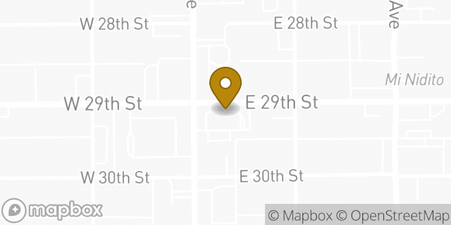 Map showing the location of McDonald's in South Tucson, AZ 85713