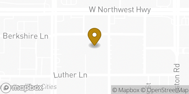 Map showing the location of CVS Pharmacy in Dallas, TX 75225