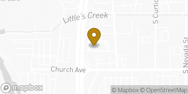 Map showing the location of McDonald's in Littleton, CO 80120