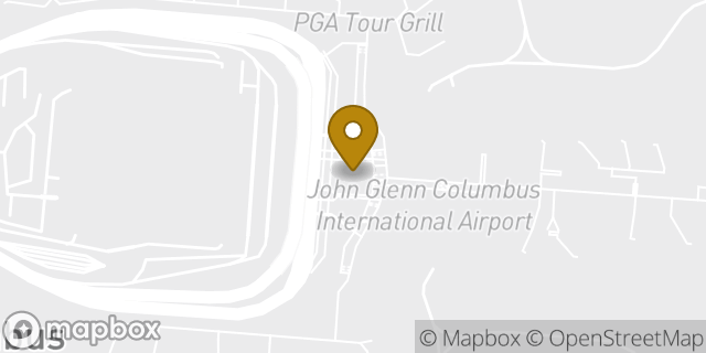 Map showing the location of Avis Car Rental in Columbus, OH 43219