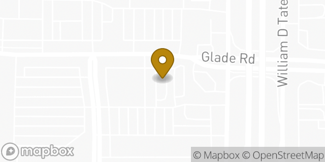 Map showing the location of Hwy 121 & Glade in Euless, TX 76039