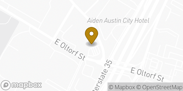 Map showing the location of Amazon Locker - Daley in Austin, TX 78704