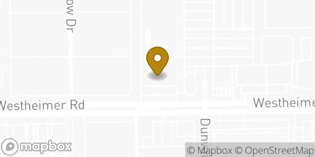 Map showing the location of Baskin Robbins in Houston, TX 77063