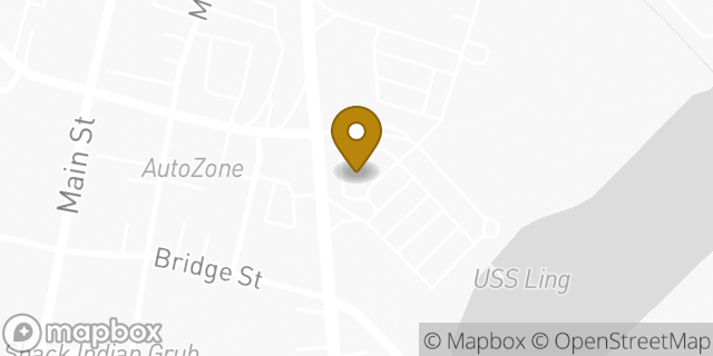 Map showing the location of Starbucks in Hackensack, NJ 07601
