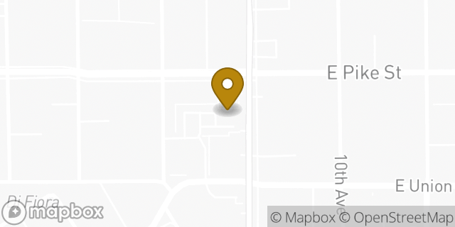 Map showing the location of The UPS Store in Seattle, WA 98122