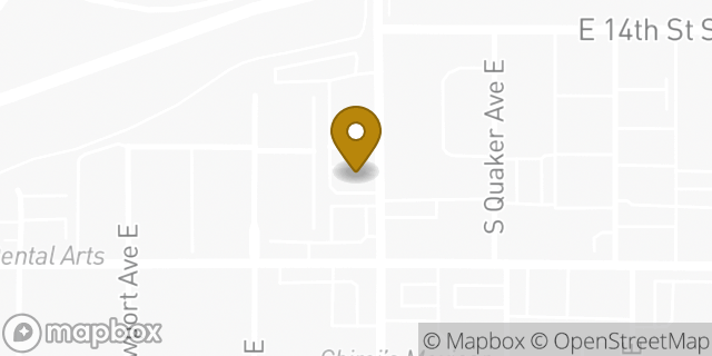Map showing the location of Whataburger in Tulsa, OK 74120