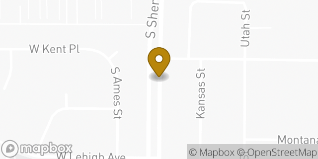 Map showing the location of ATM CVS in Denver, CO 80235