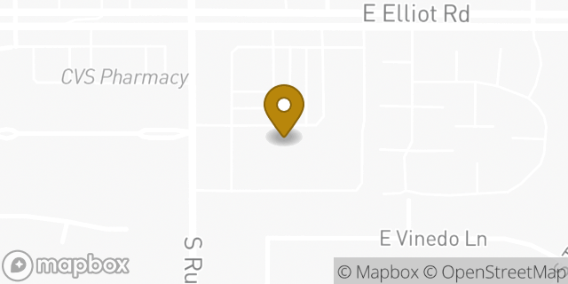 Map showing the location of Sprouts in Tempe, AZ 85284