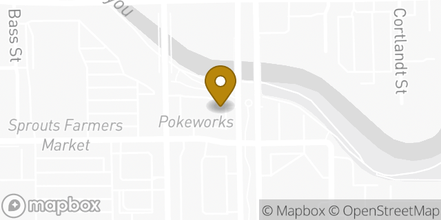 Map showing the location of Chipotle Mexican Grill in Houston, TX 77007