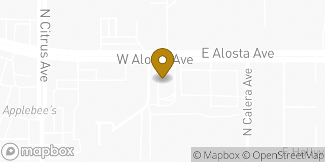 Map showing the location of McDonald's in Azusa, CA 91702