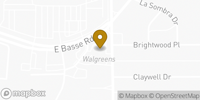 Map showing the location of ATM Walgreens in San Antonio, TX