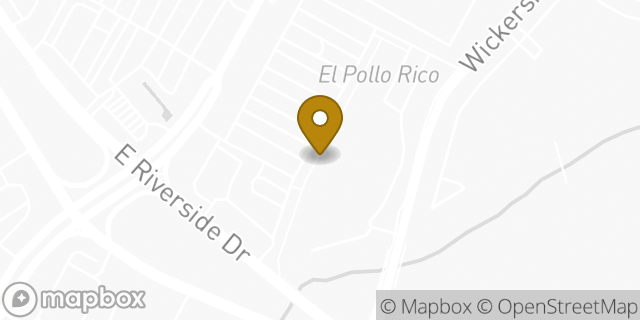 Map showing the location of Amazon Locker - Prudence in Austin, TX 78741