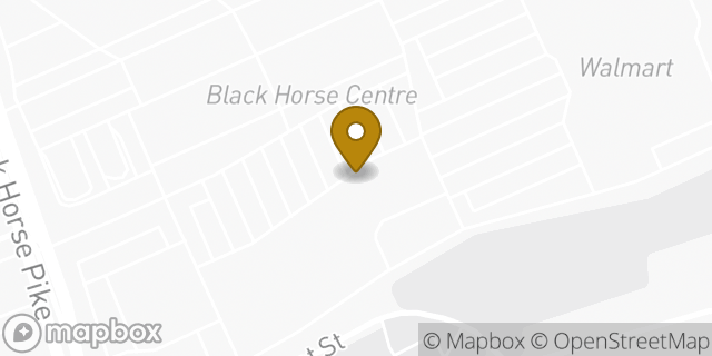 Map showing the location of Marshalls in Audubon, NJ 08106
