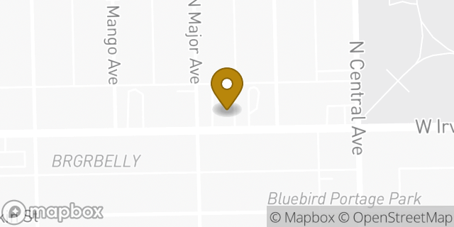 Map showing the location of McDonald's in Chicago, IL 60634