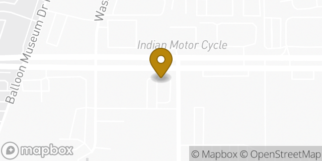 Map showing the location of Starbucks in Albuquerque, NM 87113