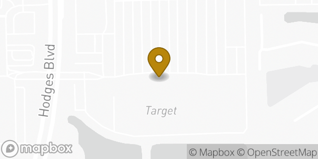 Map showing the location of Starbucks in Jacksonville, FL 32224
