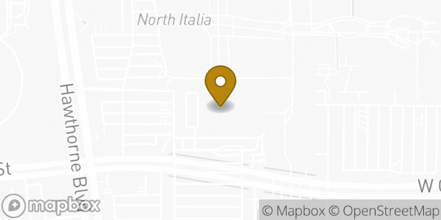 Map showing the location of Starbucks in Torrance, CA 90503