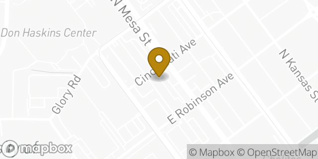 Map showing the location of Subway in El Paso, TX 79902