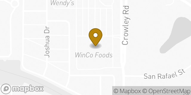 Map showing the location of Coinme in Fort Worth, TX 76134