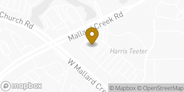 Map showing the location of ATM Walgreens in Charlotte, NC