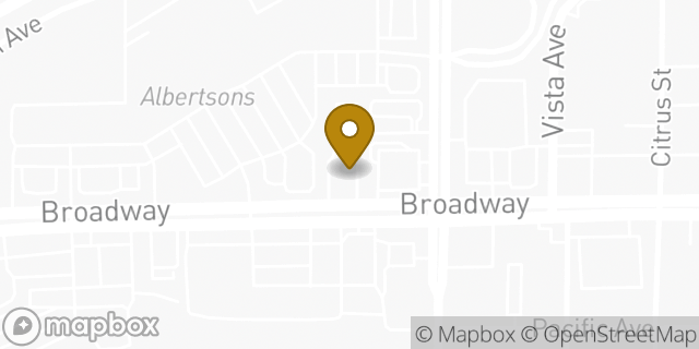 Map showing the location of McDonald's in Lemon Grove, CA 91945