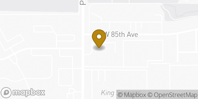 Map showing the location of EZPAWN in Federal Heights, CO 80260