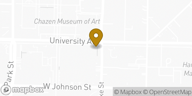 Map showing the location of Amazon Locker - George in Madison, WI 53715