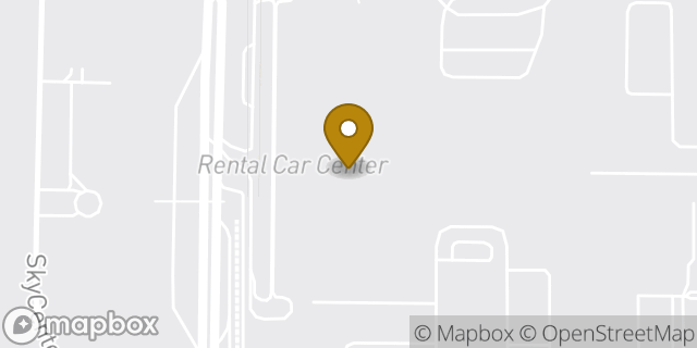 Map showing the location of National Car Rental in Tampa, FL 33607