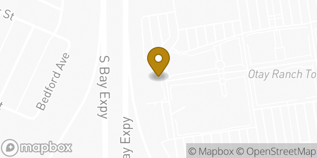 Map showing the location of Planet Fitness in Chula Vista, CA 91915