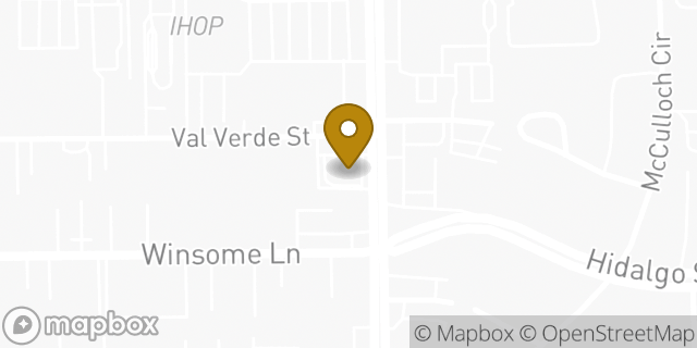 Map showing the location of Whataburger in Houston, TX 77056