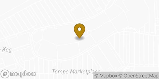 Map showing the location of Oakley in Tempe, AZ 85281