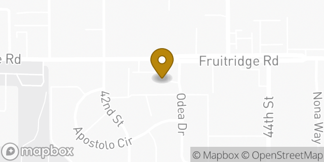 Map showing the location of Amazon Locker - Domitius in Sacramento, CA 95820