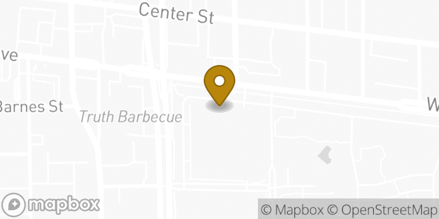 Map showing the location of Google in Houston, TX