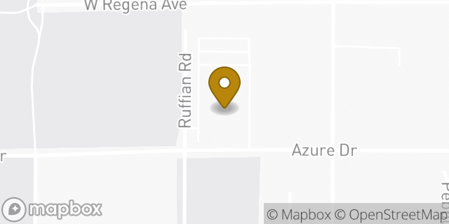 Map showing the location of The Church of Jesus Christ of Latter-day Saints in Las Vegas, NV 89149