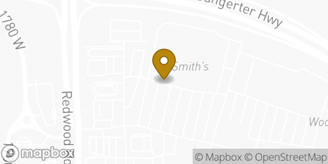 Map showing the location of Starbucks in Bluffdale, UT 84065