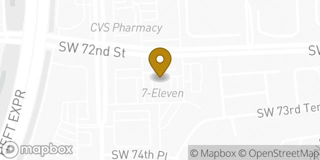 Map showing the location of ATM 7ELEVEN-FCTI in Miami, FL